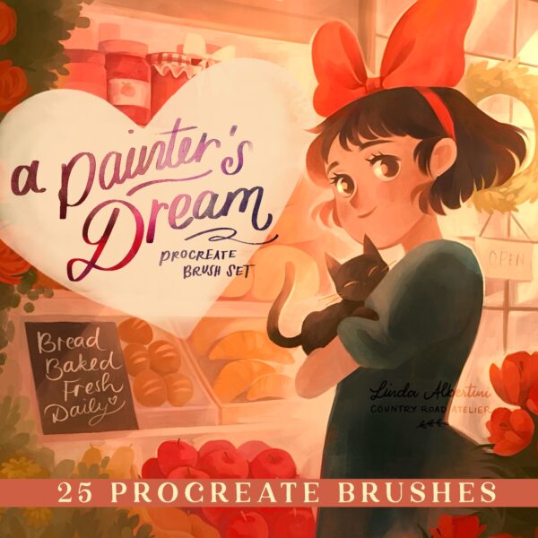 A Painters Dream Procreate Brush Set